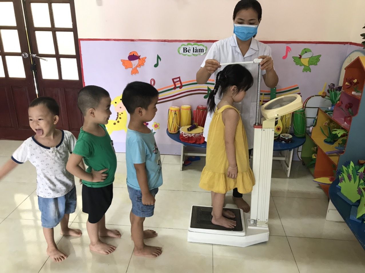 Tổng hợp kết quả cân đo các khối lớp lần 1 năm học 2024 - 2025